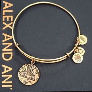 Alex and Ani St Maarten Charm Bracelet